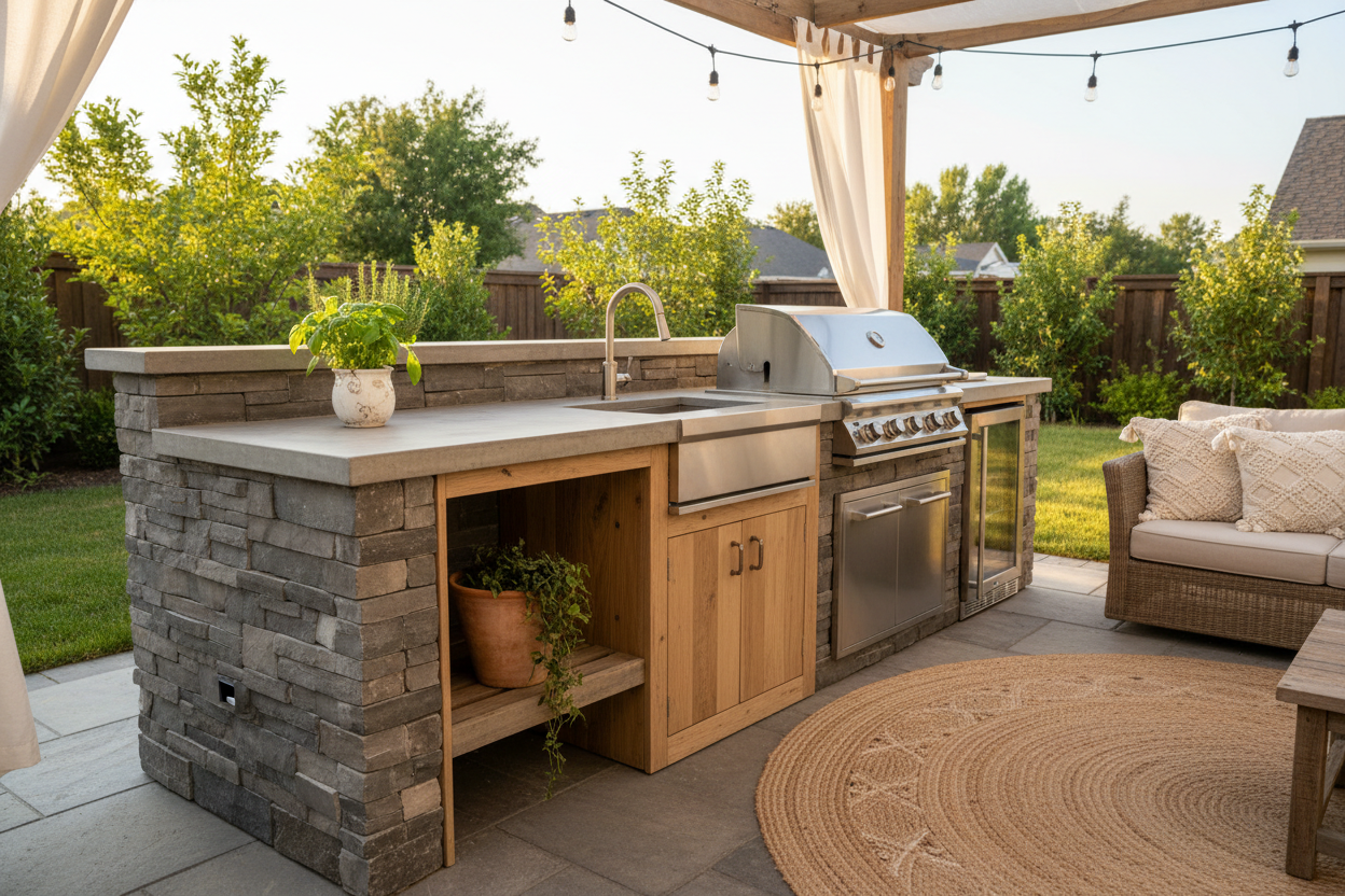Outdoor Kitchen — Dreamy She Sheds